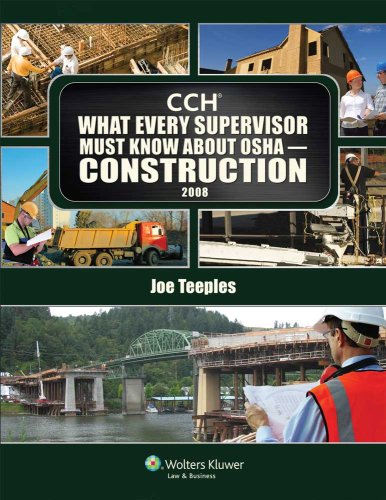 Stock image for What Every Supervisor Must Know about OSHA Construction 2008 for sale by ThriftBooks-Dallas