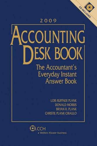 Beispielbild fr Accounting Desk Book: The Accountant's Everyday Instant Answer Book [With CDROM] zum Verkauf von ThriftBooks-Atlanta