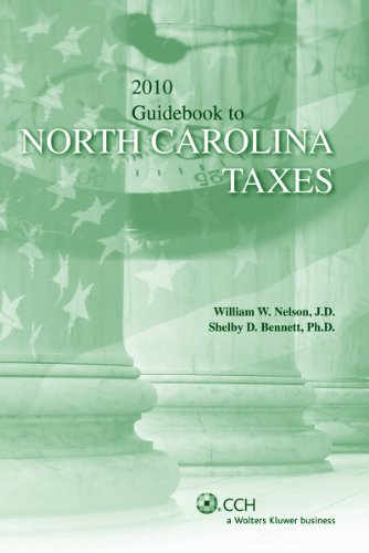 9780808022428: Guidebook to North Carolina Taxes, 2010