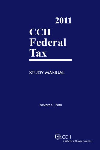 9780808023449: Federal Tax Study Manual 2011