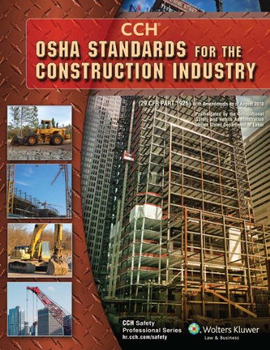 Beispielbild fr OSHA Standards for the Construction Industry as of 08/2010 zum Verkauf von Wonder Book
