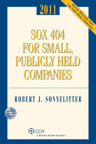 9780808024040: Sox 404 for Small, Publicly Held Companies, 2011