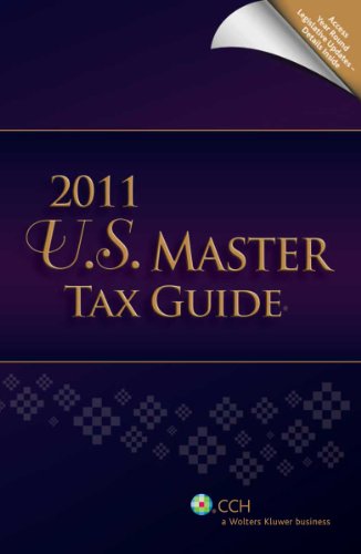 Beispielbild fr US Master TAx Guide 2011 zum Verkauf von Better World Books
