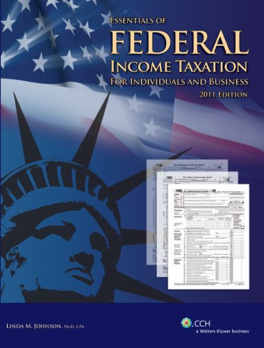 Imagen de archivo de Essentials of Federal Income Taxation for Individuals and Busness 2011 a la venta por Better World Books