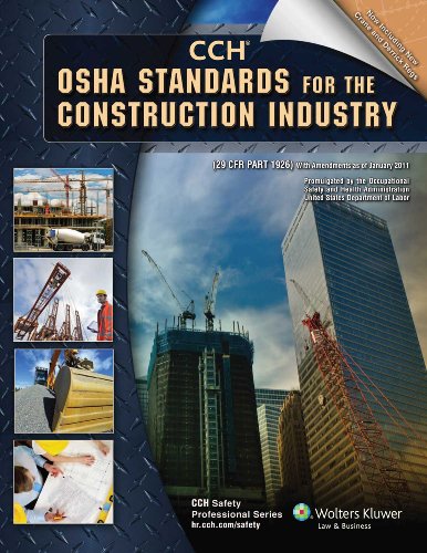 Imagen de archivo de OSHA Standards for the Construction Industry as of 01/2011 a la venta por SecondSale
