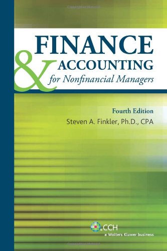 Stock image for Finance Accounting for Nonfinancial Managers (2011) for sale by Front Cover Books
