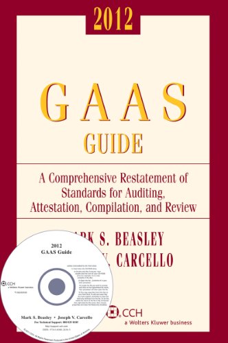 GAAS Guide, 2012 (with CD-ROM) (Miller Gaas Guide) (9780808026365) by Mark S. Beasley; Joseph V. Carcello