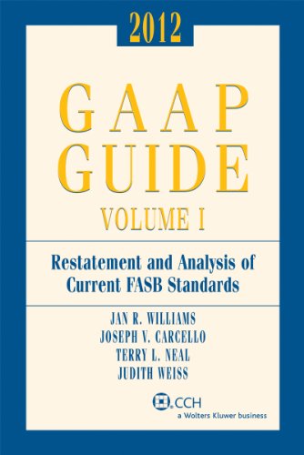 9780808026440: GAAP Guide (2012) - Includes Top Federal Tax Issues for 2012 CPE Course