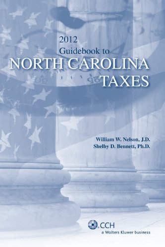 Beispielbild fr "North Carolina Taxes, Guidebook to (2012) (Guidebook to North Carolin zum Verkauf von Hawking Books