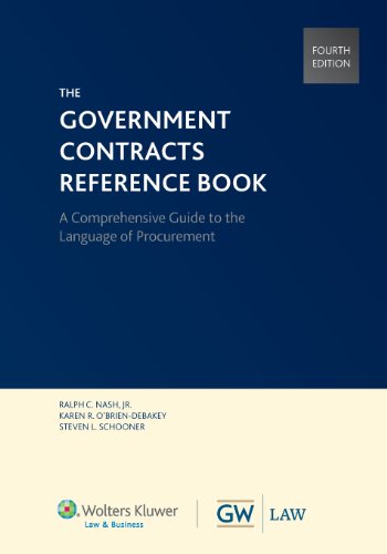 Beispielbild fr Government Contracts Reference Book zum Verkauf von Russell Books