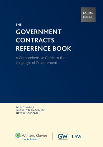 Imagen de archivo de Government Contracts Reference Book a la venta por Russell Books