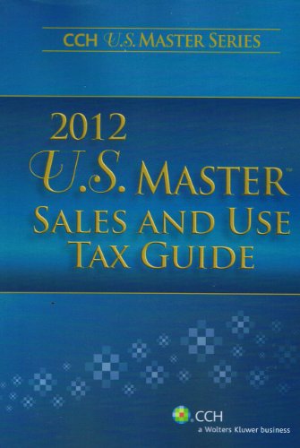 Stock image for U.S. Master Sales and Use Tax Guide (2012) for sale by ThriftBooks-Atlanta