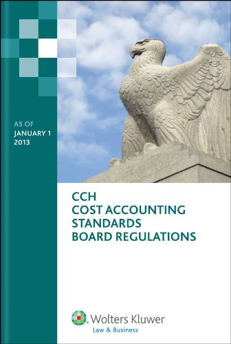 Beispielbild fr Cost Accounting Standards Board Regulations, as of January 1, 2013 zum Verkauf von Buyback Express