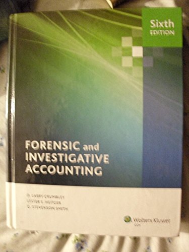 Stock image for Forensic and Investigative Accounting (6th Edition) for sale by HPB-Red