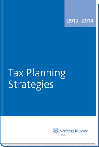 Tax Planning Strategies, 2013-2014 (9780808034933) by Cch