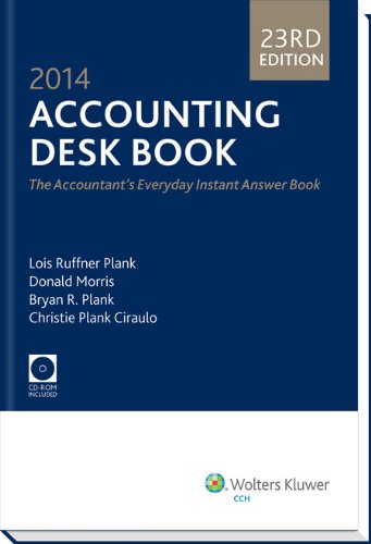 Imagen de archivo de Accounting Desk Book, 2014: The Accountant's Everyday Instant Answer Book a la venta por Half Price Books Inc.