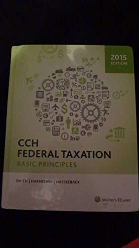9780808037941: Cch Federal Taxation: Basic Principles