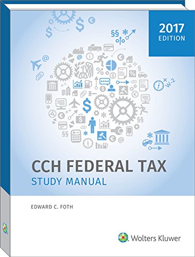 Beispielbild fr Federal Tax Study Manual (2017) zum Verkauf von Wonder Book