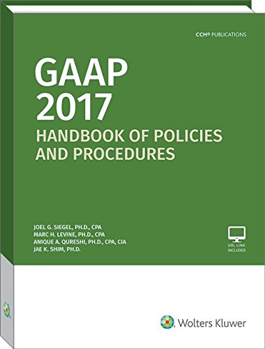 9780808044055: GAAP Handbook of Policies and Procedures (2017)
