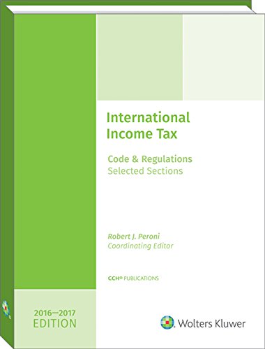 Beispielbild fr International Income Taxation : Code and Regulations--Selected Sections (2016-2017 Edition W/CD) zum Verkauf von Better World Books: West