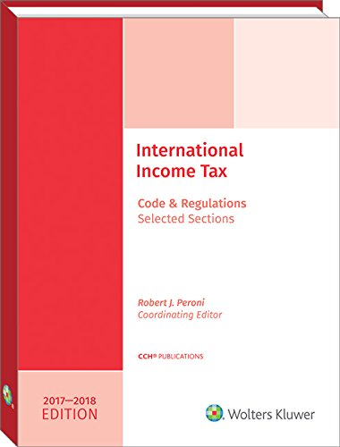 Stock image for INTERNATIONAL INCOME TAXATION: Code and Regulations--Selected Sections (2017-2018 Edition) for sale by Better World Books: West