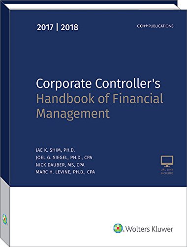9780808046752: Corporate Controller's Handbook of Financial Management 2017-2018