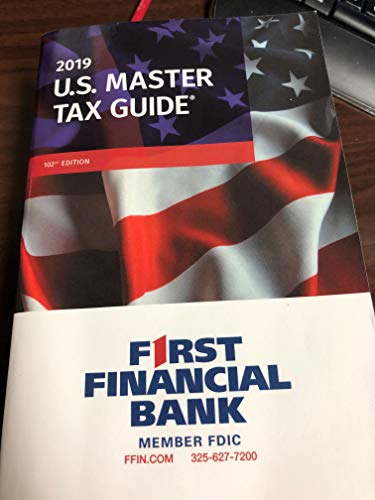 Beispielbild fr U.S. Master Tax Guide (2019) zum Verkauf von Better World Books