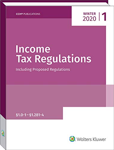 9780808047810: Income Tax Regulations Winter 2020: Including Proposed Regulations
