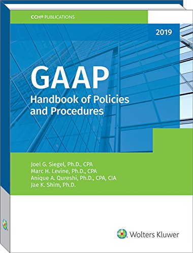 Stock image for GAAP Handbook of Policies and Procedures (2019) for sale by SecondSale