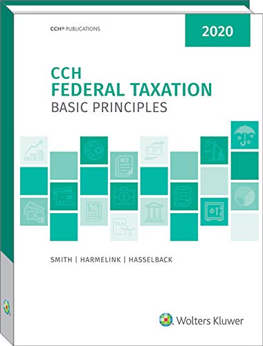Stock image for CCH Federal Taxation Basic Principles 2020 for sale by Books Unplugged