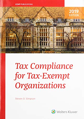Beispielbild fr Tax Compliance for Tax-Exempt Organizations (2019) zum Verkauf von Buchpark