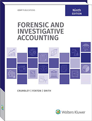 Imagen de archivo de Forensic and Investigative Accounting (9th Edition) a la venta por BooksRun