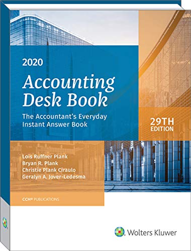 Imagen de archivo de Accounting Desk Book 2020: The Accountant's Everyday Instant Answer Book a la venta por Revaluation Books