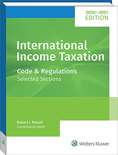 Beispielbild fr International Income Taxation 2020-2021: Code and Regulationsselected Sections zum Verkauf von BooksRun