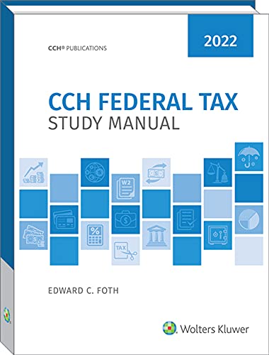 Beispielbild fr Federal Tax Study Manual (2022) zum Verkauf von Revaluation Books