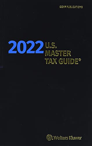 Beispielbild fr U.S. Master Tax Guide Hardbound Edition (2022) zum Verkauf von HPB-Red