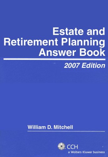 Imagen de archivo de Estate and Retirement Planning Answer Book a la venta por ThriftBooks-Atlanta