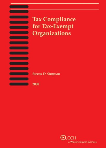 Beispielbild fr Tax Compliance for Tax-Exempt Organizations (2008) zum Verkauf von HPB-Red