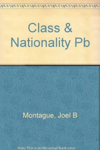 Imagen de archivo de Class and Nationality: English and American Studies a la venta por Tiber Books