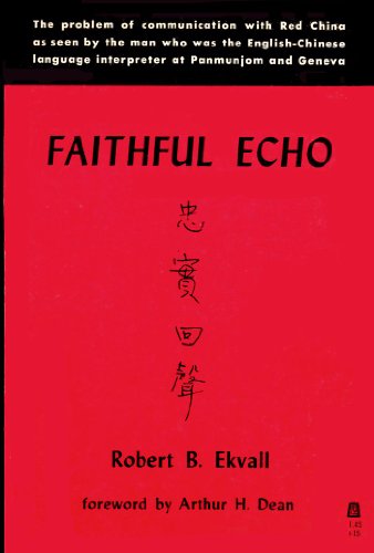 Faithful Echo (9780808401292) by Ekvall, Robert B.