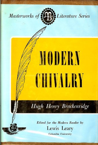 Stock image for Modern Chivalry for sale by Ergodebooks