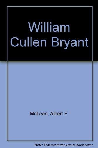 9780808403234: William Cullen Bryant