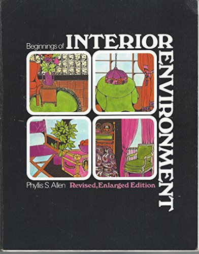 Imagen de archivo de Beginnings of interior environment a la venta por Wonder Book