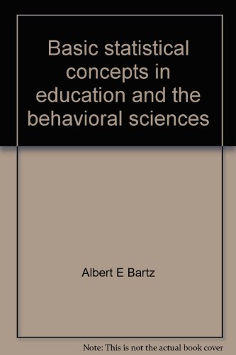9780808702771: Title: Basic statistical concepts in education and the be