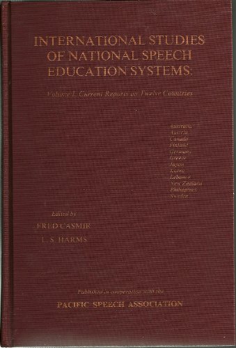 Imagen de archivo de International Studies of National Speech Education Systems a la venta por Better World Books