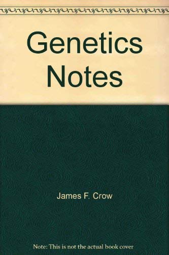 Stock image for Genetics Notes for sale by HPB-Red