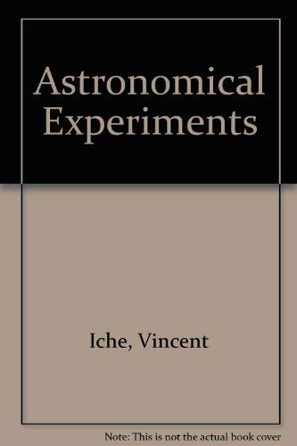 Stock image for Astronomical Experiments for sale by HPB-Diamond