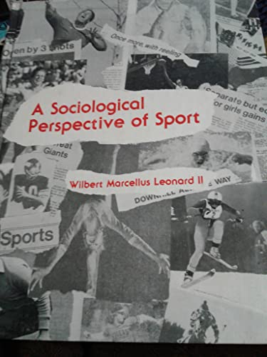 Imagen de archivo de A Sociological Perspective of Sport a la venta por Better World Books