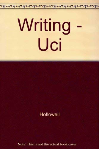 Writing - Uci (9780808717850) by Hollowell