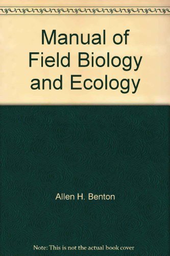 Beispielbild fr Manual of Field Biology and Ecology zum Verkauf von Better World Books